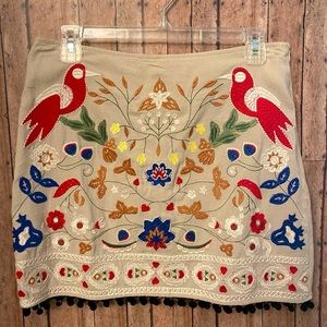 Altar’d State Embroidered skirt